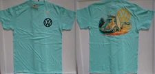Volkswagen Bettle VW Surfboard Surf Bug Officially Licensed T-Shirt