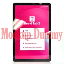 Official Revvl MOCKUP DUMMY Non-Working Tablet - Tab 2 5G 10.1"