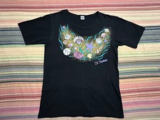 Vintage 90s St Thomas Sea Shell Single Stitch Shirt USA Made Women Size Medium