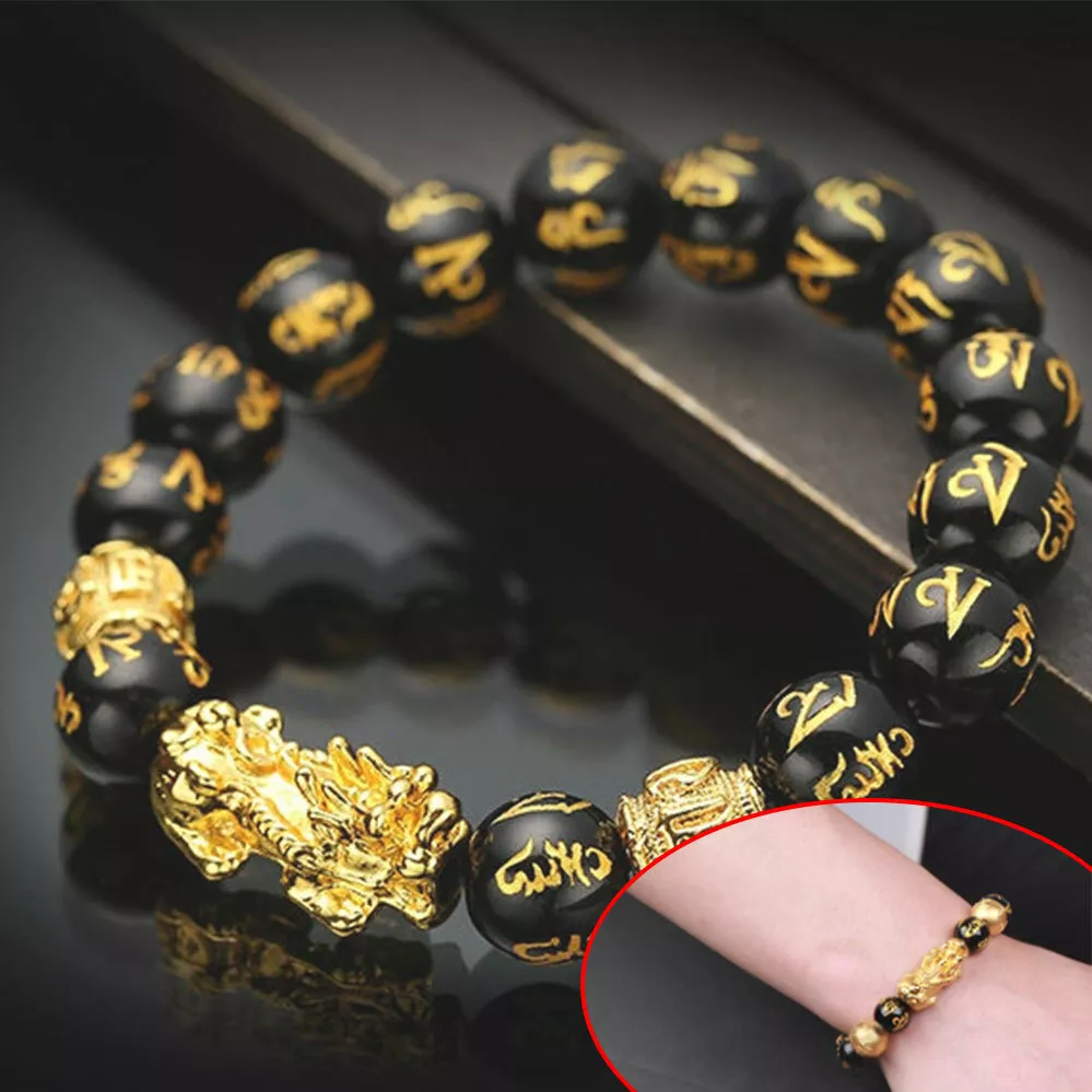 Buy Gold-Toned & Black Bracelets & Bangles for Women by Youbella Online |  Ajio.com