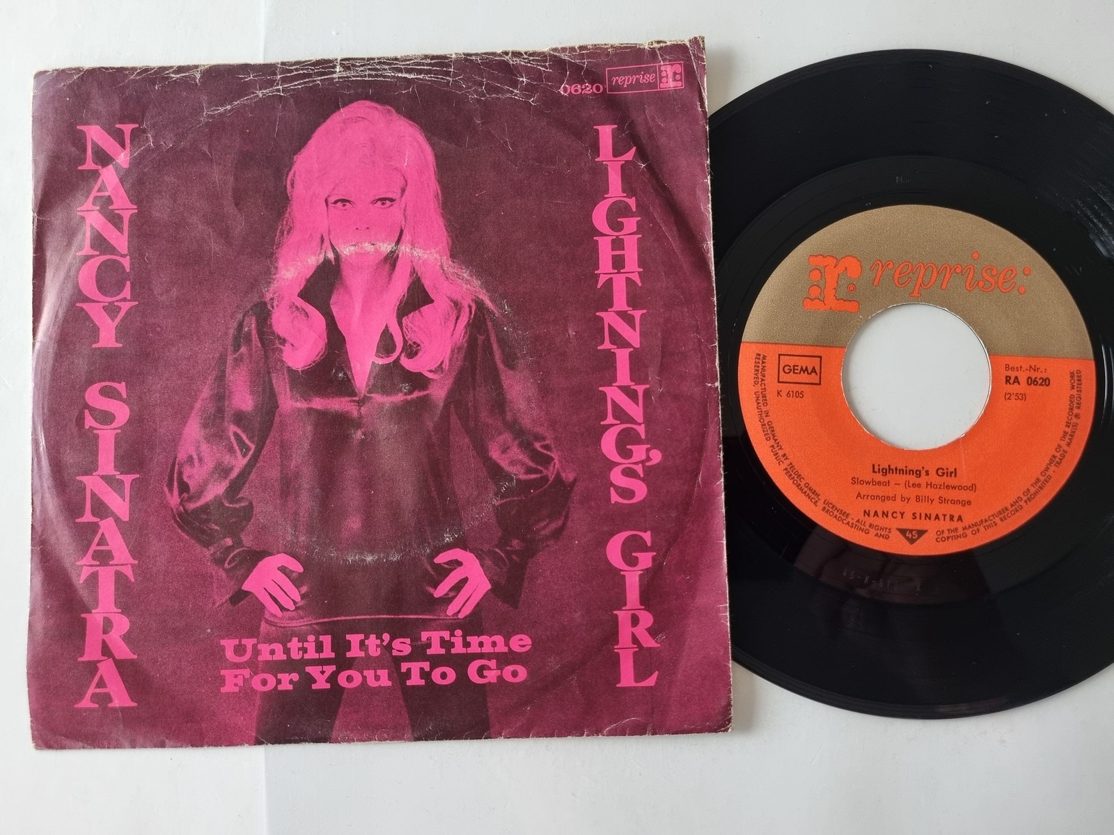 Nancy Sinatra - Lightning's Girl 7'' Vinyl Germany