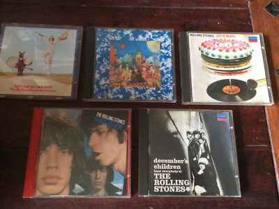 The Rolling Stones [5 CD Alben] December's children Let it bleed Black Blue Get
