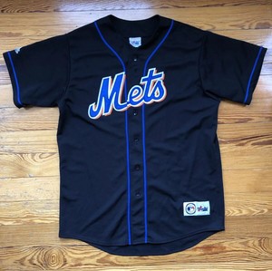 black new york mets jersey
