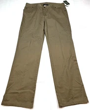 NWT Woolrich Holly Hills Stretch Women's 16 Pants Tan Stright Leg Outdoor Camp