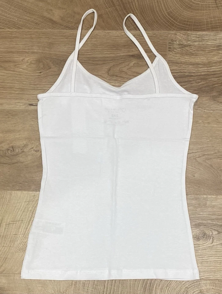 Primark Ladies Womens Stretch Cami Vest Strap Black White Navy 2XS/XS/M/L/XL/2XL - Image 4 of 4