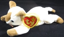 Ty Beanie Baby Snip the Siamese Cat + Plastic Tag Protector, 1996, Exc. Cond!