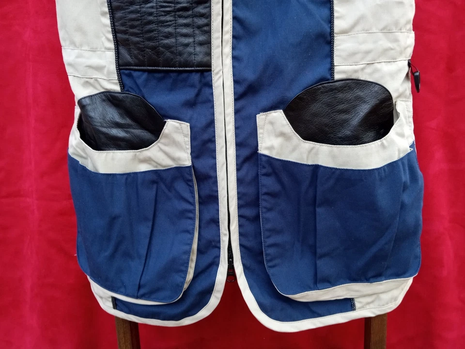 Browning Mesh Shooting Vest Leather Pad Skeet Trap Clay Womens Medium Hunting - Image 4 of 4