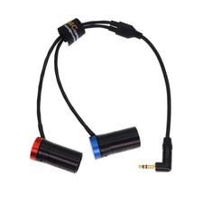 3.5 TRS to XLR 3 Pin for Rode Wireless GO II Dual Channel Microphone Receiver