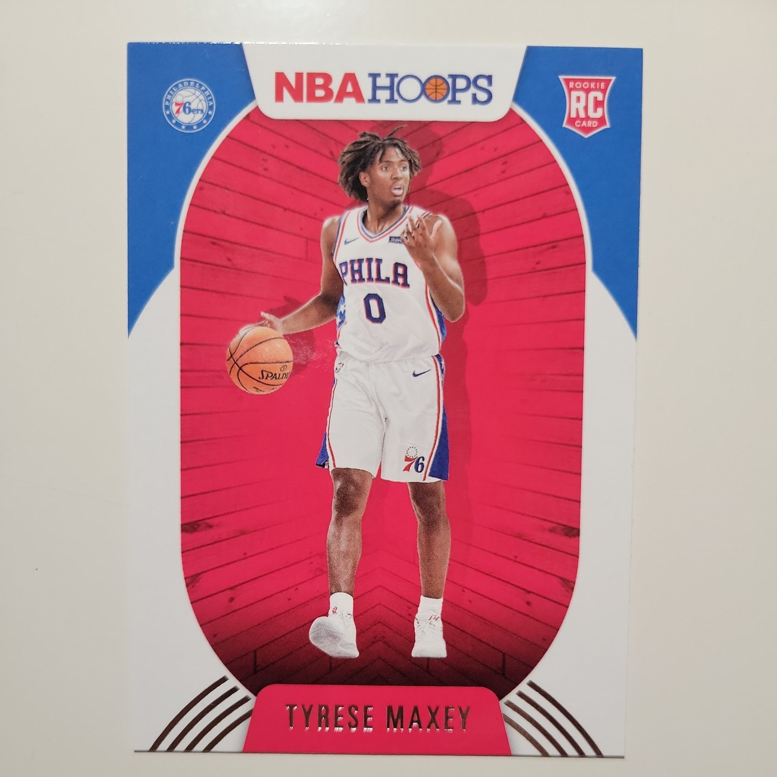 2020-21 Hoops #207 Tyrese Maxey Rookie
