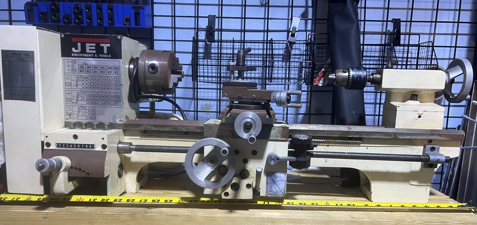 JET METAL LATHE MODEL #BD-920 N