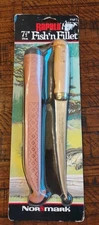 Rapala 7 1/2 Fish  n Fillet knife/FNF7/NOS/NEW/NORMARK/1988/VINTAGE 