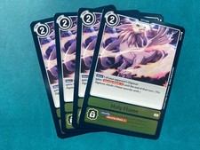 Holy Flame ST3-15 Playset Resurgence Booster Foil Digimon Card Game x4
