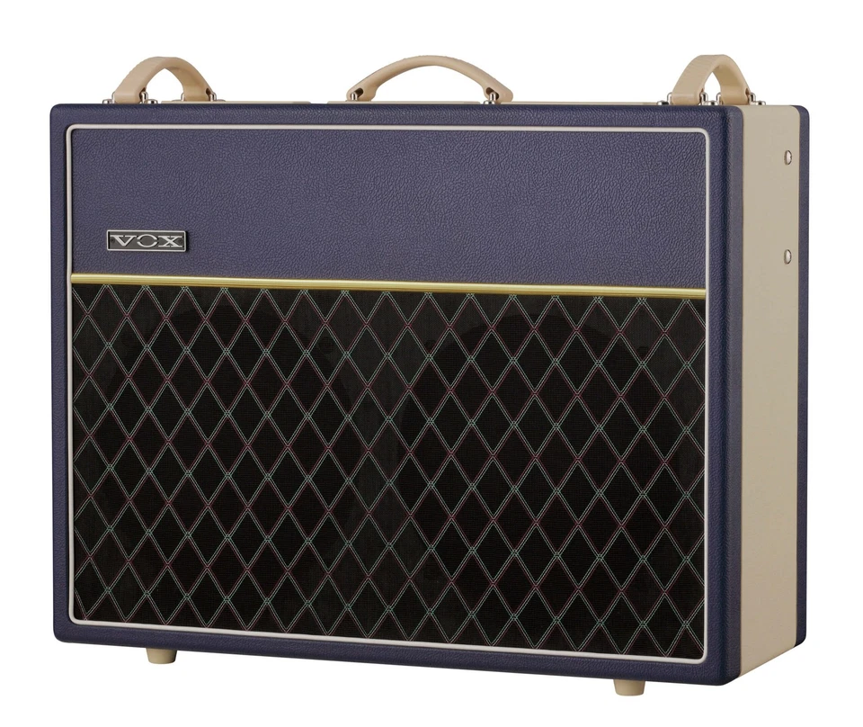 Vox AC30C2 Limited Edition 2x12” 30 Watt Combo Amplifier - Blue and Cream - Image 2 of 4