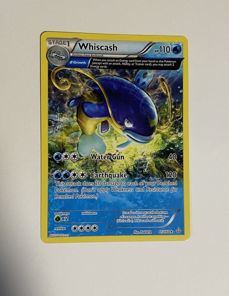 Whiscash (Alpha) 41/160 XY - Primal Clash Regular