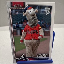Topps 2026 Blooper Atlanta Braves M23 Mascots 75th Anniversary Baseball Card