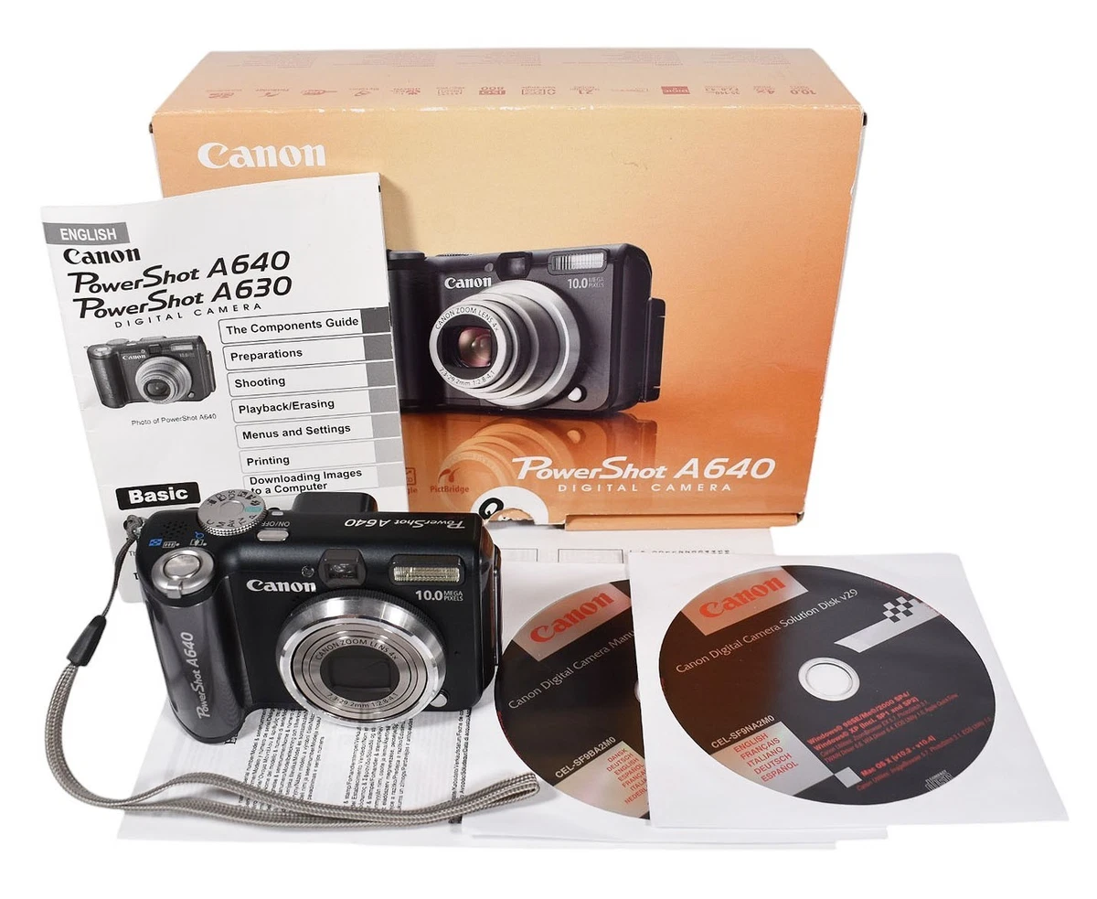 Canon PowerShot A640 Digital Cameras for Sale - Shop New & Used