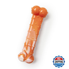 Nylabone 70th Ltd Ed Textured Durable Power Chew Toy Medium Roasted Chicken