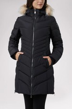 Pajar Canada Queens Quilted Puffer Jacket Parka Black Women’s SZ S $649