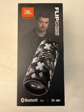 JBL FLIP 6 HARMAN Bluetooth Speaker - Martin Garrix Special Edition - Black