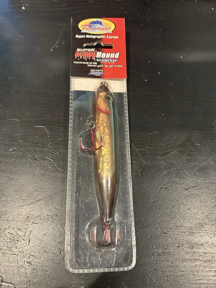 Lote de 6 señuelos de corcho Tsunami Super Bloodhound juego de cebo de pesca de agua salada Foto 2 de 4