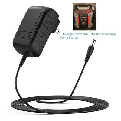 AC/DC Power Adapter Charger Cord for Vector J7CV 800 Peak Amp Jump Starter