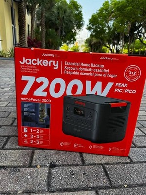 Jackery HomePower 3000 Portable Power Station 3072Wh Backup Battery NEW Sealed W