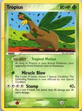 Pokemon TCG Tropius 27/107 Deoxys MP on eBay