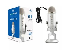 Blue Microphone - Yeti Silver: Studio USB Condenser for PC - NEW OPEN