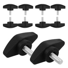 10 Pcs Clamping Knobs Hand Screw Knurled Head Bolts Thumb Screws