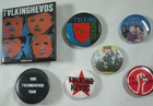 Talking Heads 7 X Vintage Early 1980s Pin Button Badges Punk New Wave