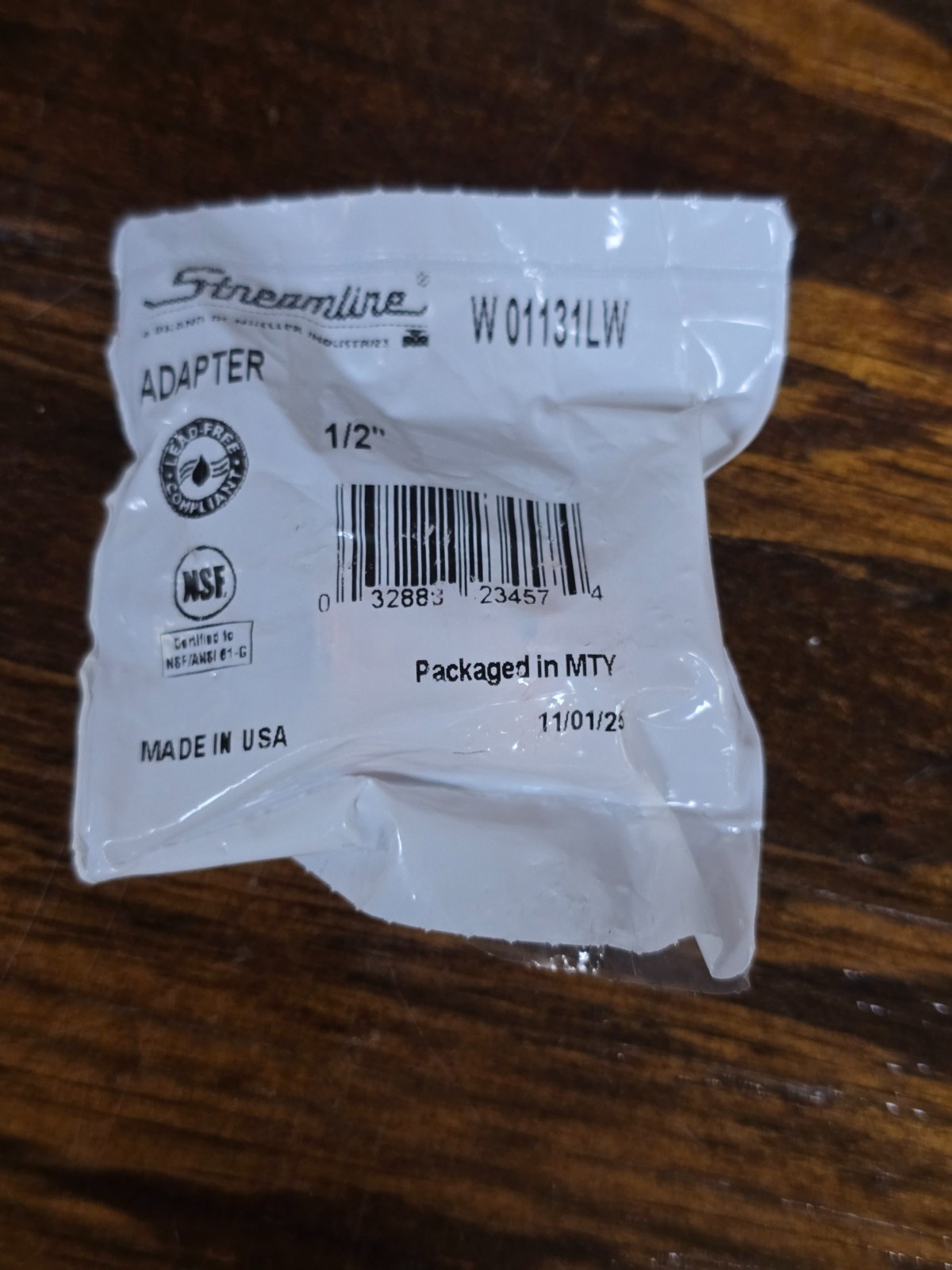✅ Streamline W 01131LW  1/2-in SWT x 1/2-in MIP Copper Male Adapter