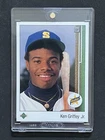 1989 Upper Deck Set-Break # 1 Ken Griffey Jr. RC NM DEAD CENTERED
