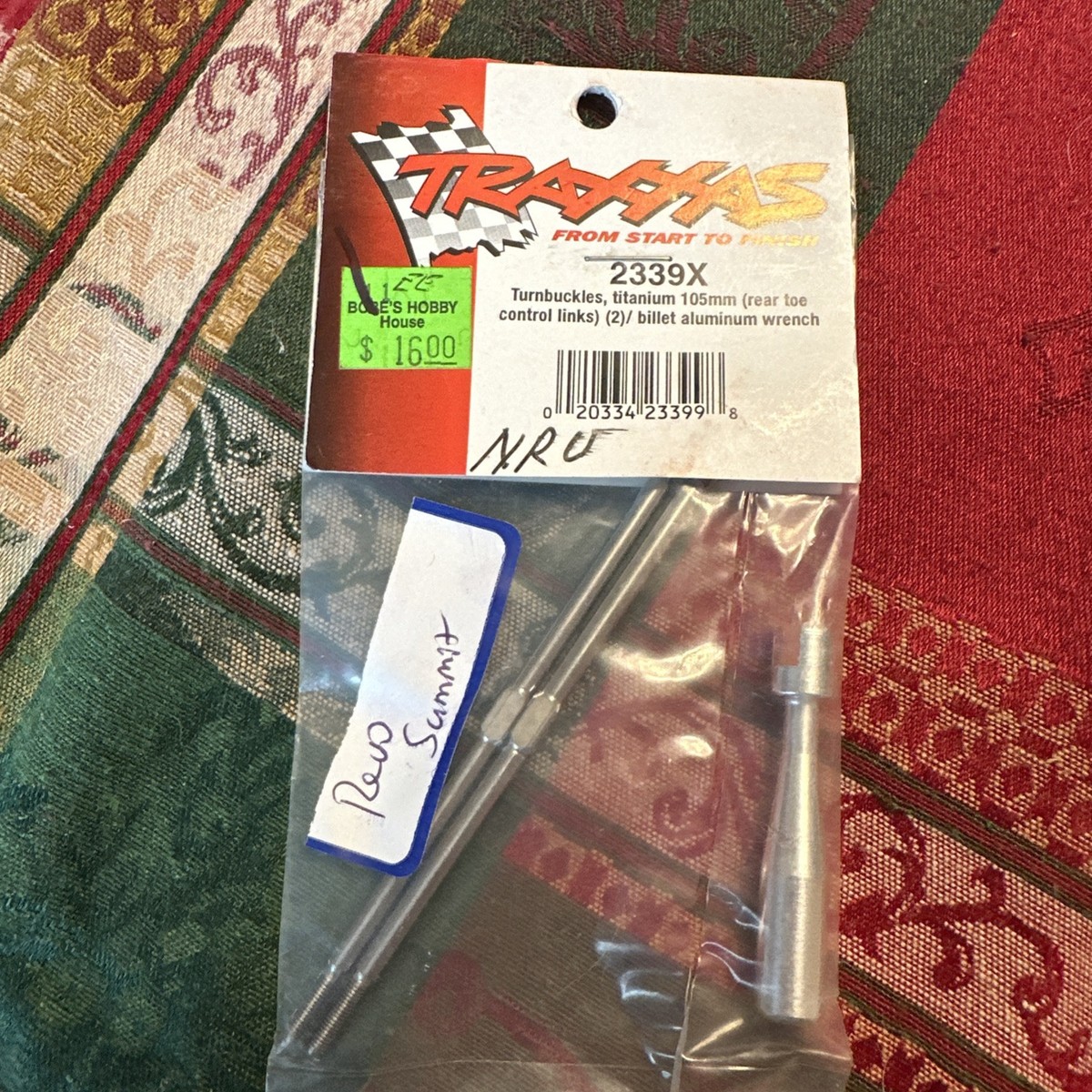 Traxxas Turnbuckles, titanium 105mm (2)/ billet aluminum wrench