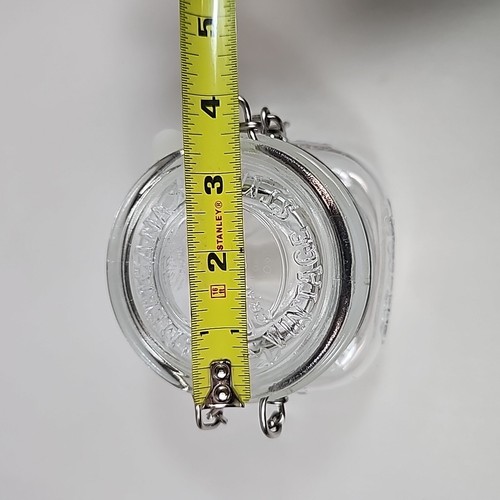 Small 4" Mason Craft & More Jar Cannister With Airtight Lid 15 Oz - Picture 8 of 9
