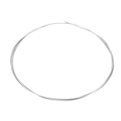 Titanium Wire 7 Feet x 2.5mm 10 Gauge TA1 Titanium Soft Wire Silver Tone