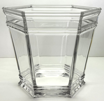 Tiffany & Co - 6-Sided Windham Crystal Ice Champaign Cooler Bucket