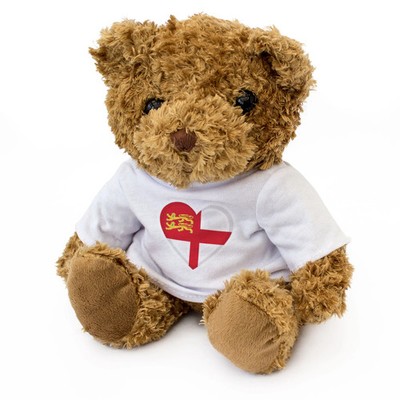Big Red Egg SARK FLAG HEART Teddybär Kuscheltier Süß Weich Geschenk