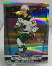 2024-25 O-Pee-Chee Marat Khusnutdinov Marquee Rookie Rainbow /350 #596
