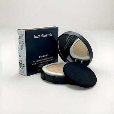 bareMinerals Original Pressed Powder Foundation 9g Fair Ivory 02 & OVP