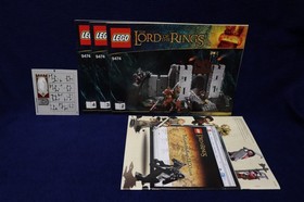 LEGO 9474 The Battle of Helm's Deep LOTR - Stickers & Instruction Manual