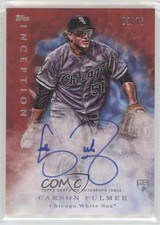 2017 Topps Inception Rookie Auto Red 23/75 Carson Fulmer #135 Auto 0a6