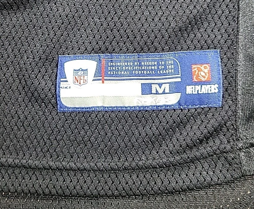 Camiseta deportiva Reebok NFL AUTÉNTICA PITTSBURG Steelers Roethlisberger #7 juvenil talla M Foto 3 de 4