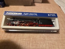 Fleischmann N, 67171, Dampflok BR 012 mit Öltender der DB, mit Twin-Decoder