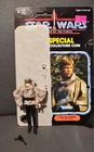 VINTAGE STAR WARS KENNER LUKE (ENDOR PONCHO) with cardback and original gun