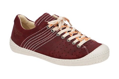 Eject Schuhe DASS rot Damenschuhe sportliche Schnür-Halbschuhe 20390.011 NEU