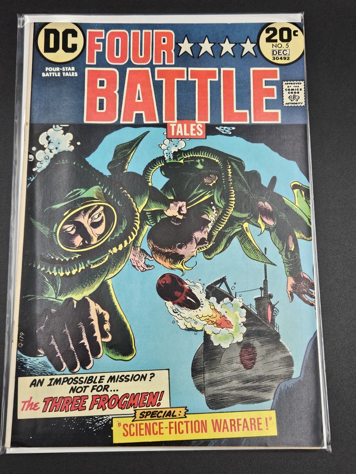 Four Star Battle Tales #5 - 1973 DC - Krigstein & Russ Heath art / FREE SHIPPING