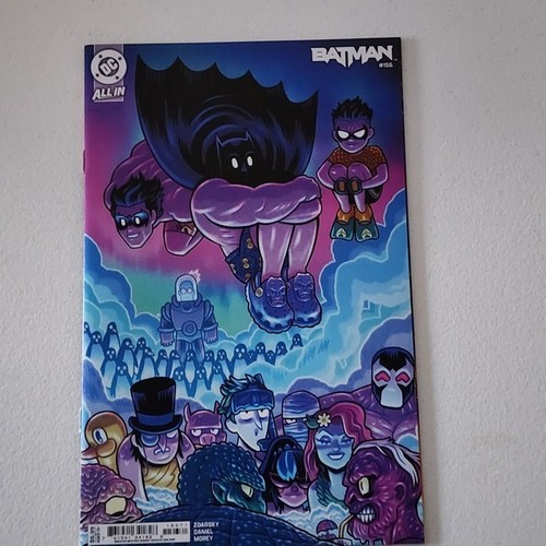 Batman #156 Sweater Weather Variant Cover Dan Hipp DC Comics 2024 Robin Neon Art