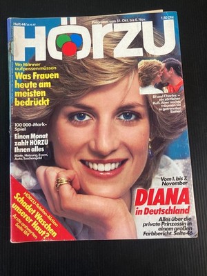 Hörzu 44/1987 LADY DI Ulrike Wolf XY Sportreporter VIVI BACH Schönherr ALICE