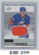 2016-17 Upper Deck Premier Rookie Jersey Anthony Beauvillier #R-9 New York