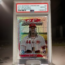 2024 Bowman Chrome Elly De La Cruz 1st Bowman PSA 10